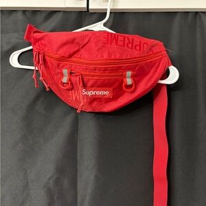 Supreme Red Waist Bag Fanny